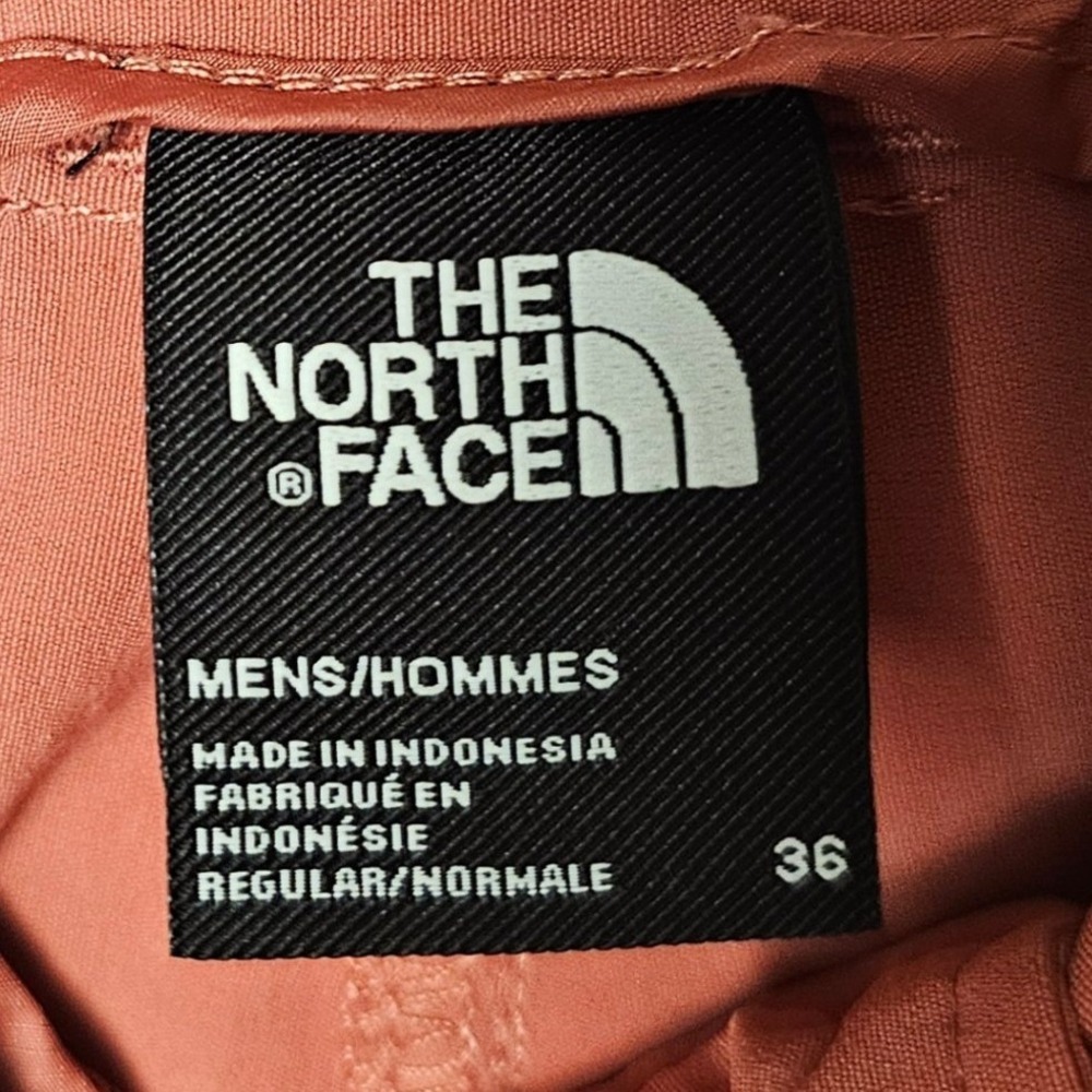 The North Face Mens Regular Fit Shorts Burnt Orange Rust Hiking Trail Sz 36 NWOT - Picture 3 of 10